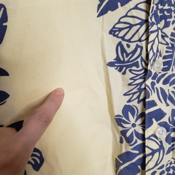 Old Navy Pineapple Hawaiian ButtonUp Collar Shirt - Picture 11 of 11